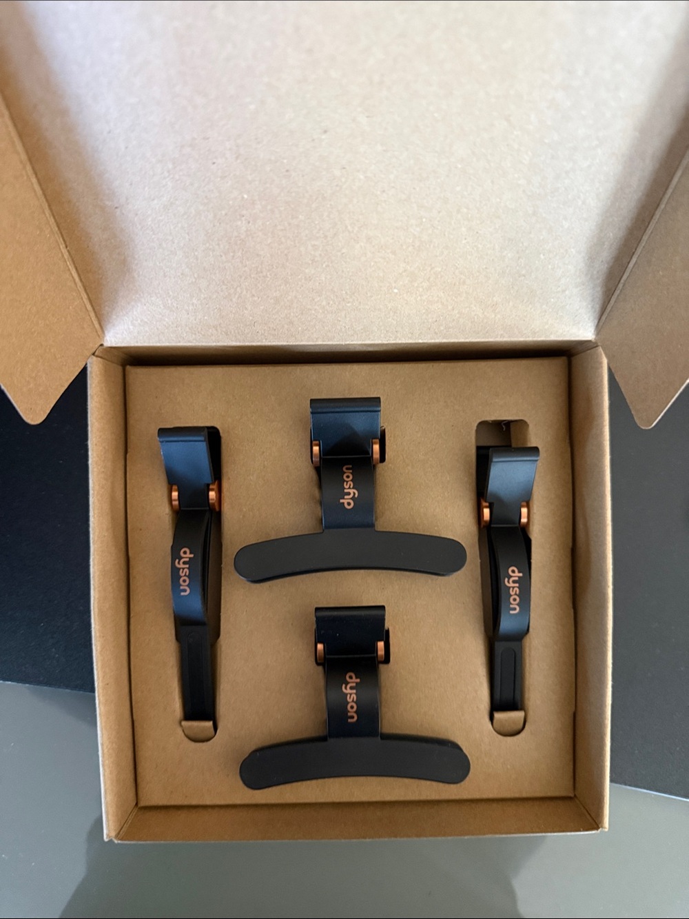 New Dyson Hair Clips - 4-Piece Set